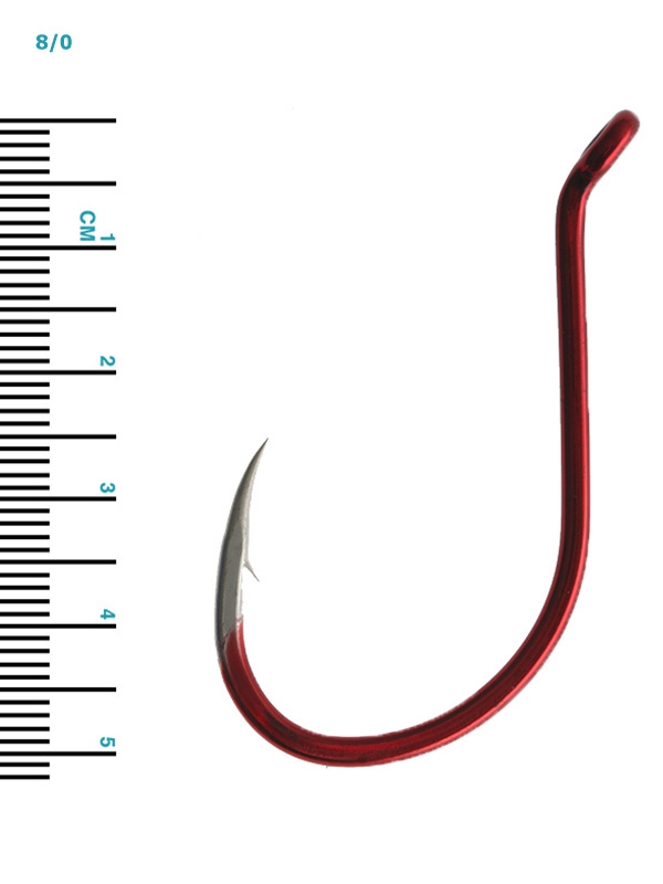 BKK Octopus Beak Hooks Red