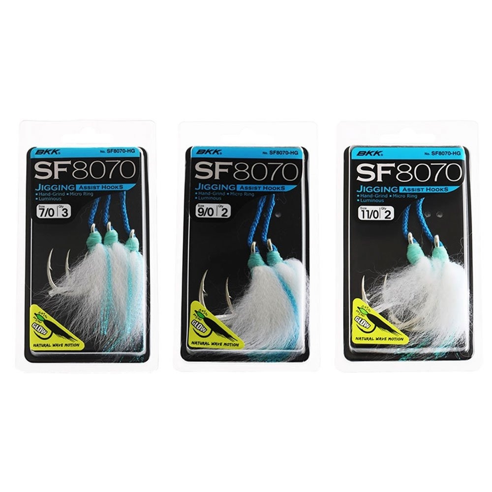 BKK SF8070 Feathered Jig Assist Hook