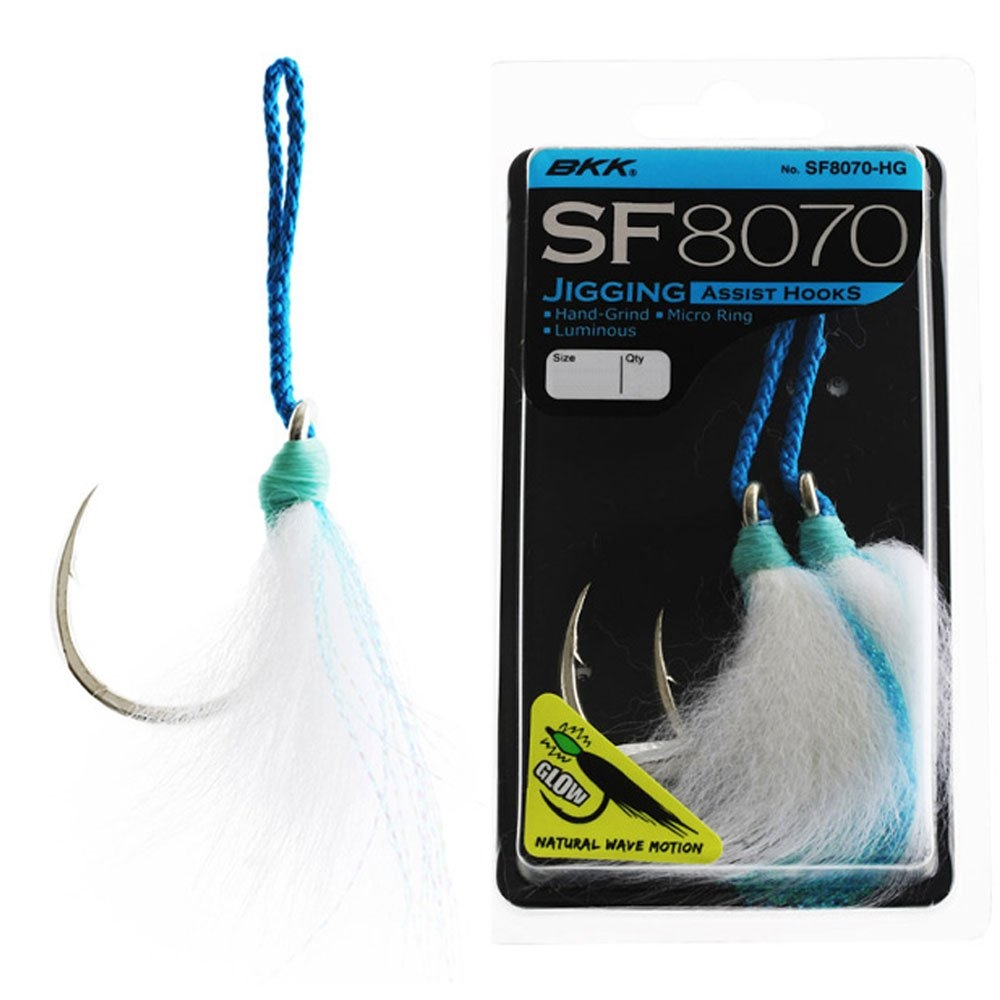 BKK SF8070 Feathered Jig Assist Hook