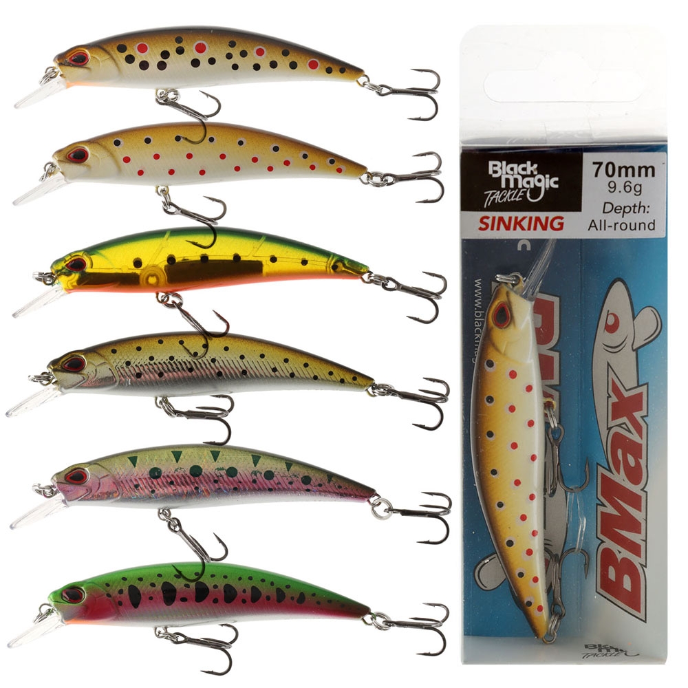Black Magic BMax70 Freshwater Lure 70mm 9.3g