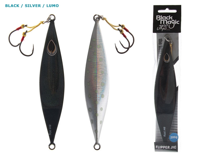 Black Magic Flipper Slow Pitch Jig 80g