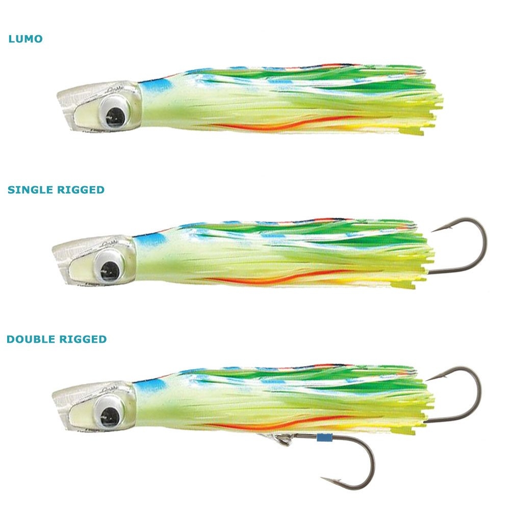 Black Magic Freedom Grand Slammer Tuna Lure 27cm Lumo