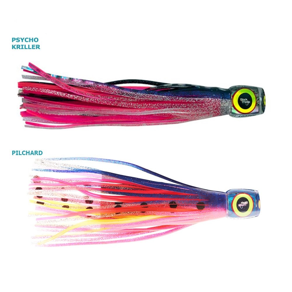 Black Magic Maggot XT Game Lure 200mm Unrigged