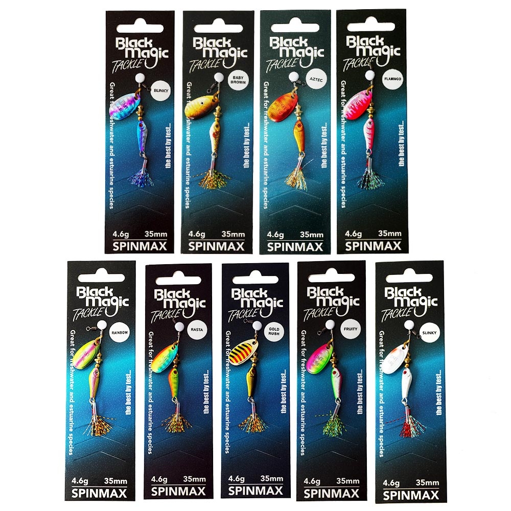Black Magic Spinmax Spinner Lure 4.6g 44mm