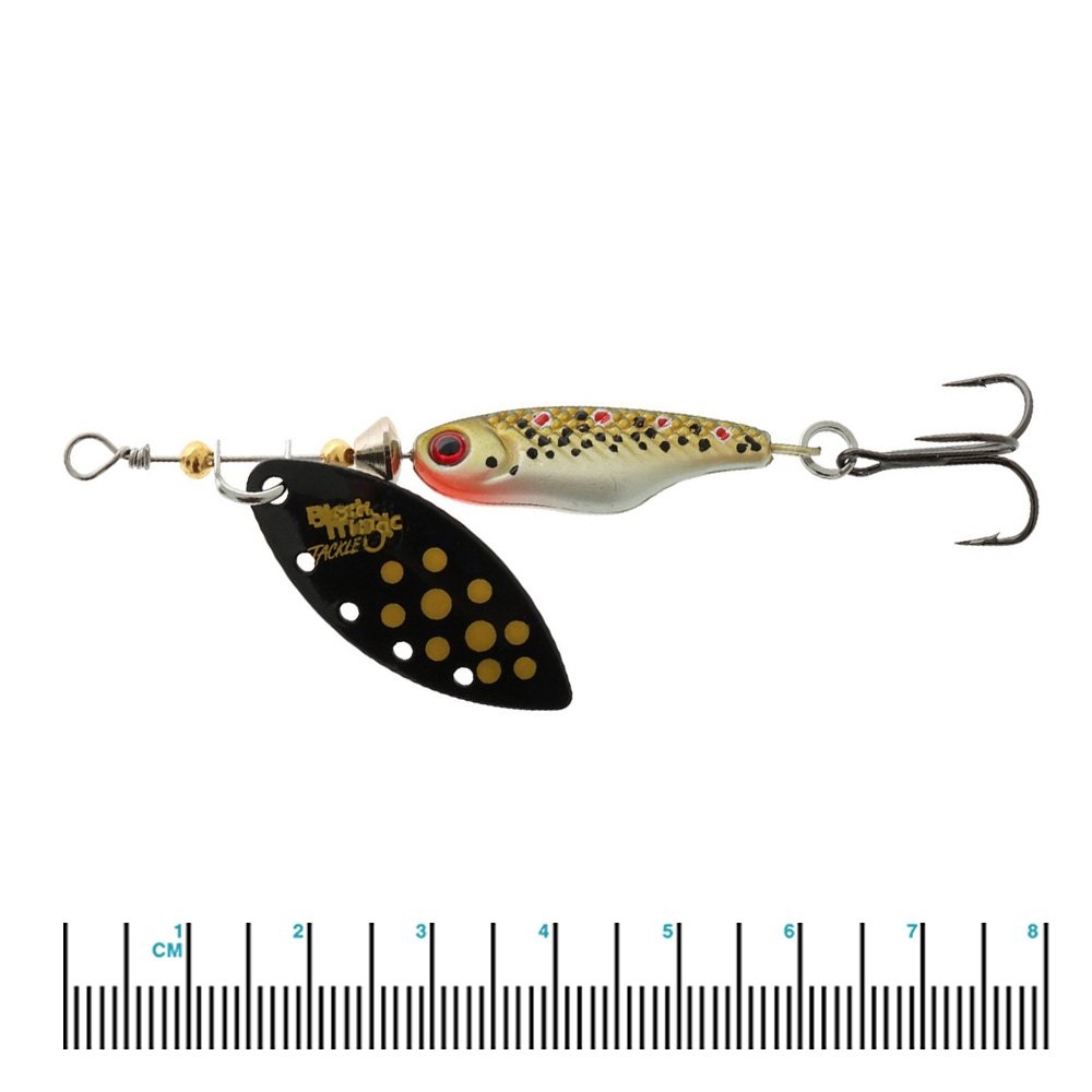 Black Magic Spinsect Freshwater Spinner Lure 10g 50mm