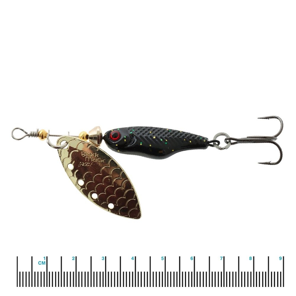 Black Magic Spinsect Freshwater Spinner Lure 17g 65mm
