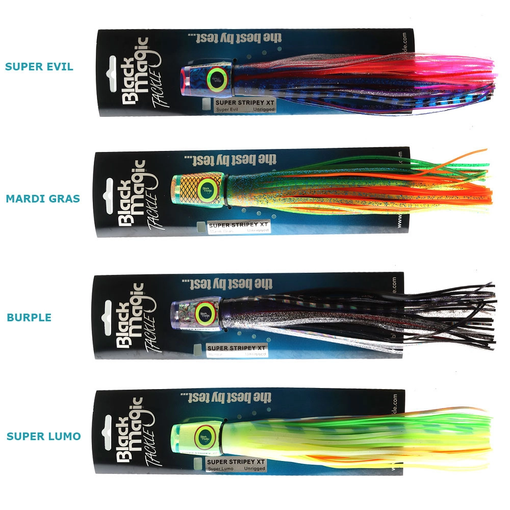 Black Magic Super Stripey XT Tuna Lure 270mm Unrigged Black Magic Super Stripey XT Tuna Lure 270mm Unrigged