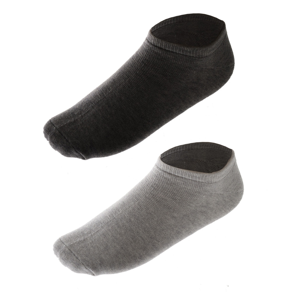 Black Shag Merino Ankle Socks
