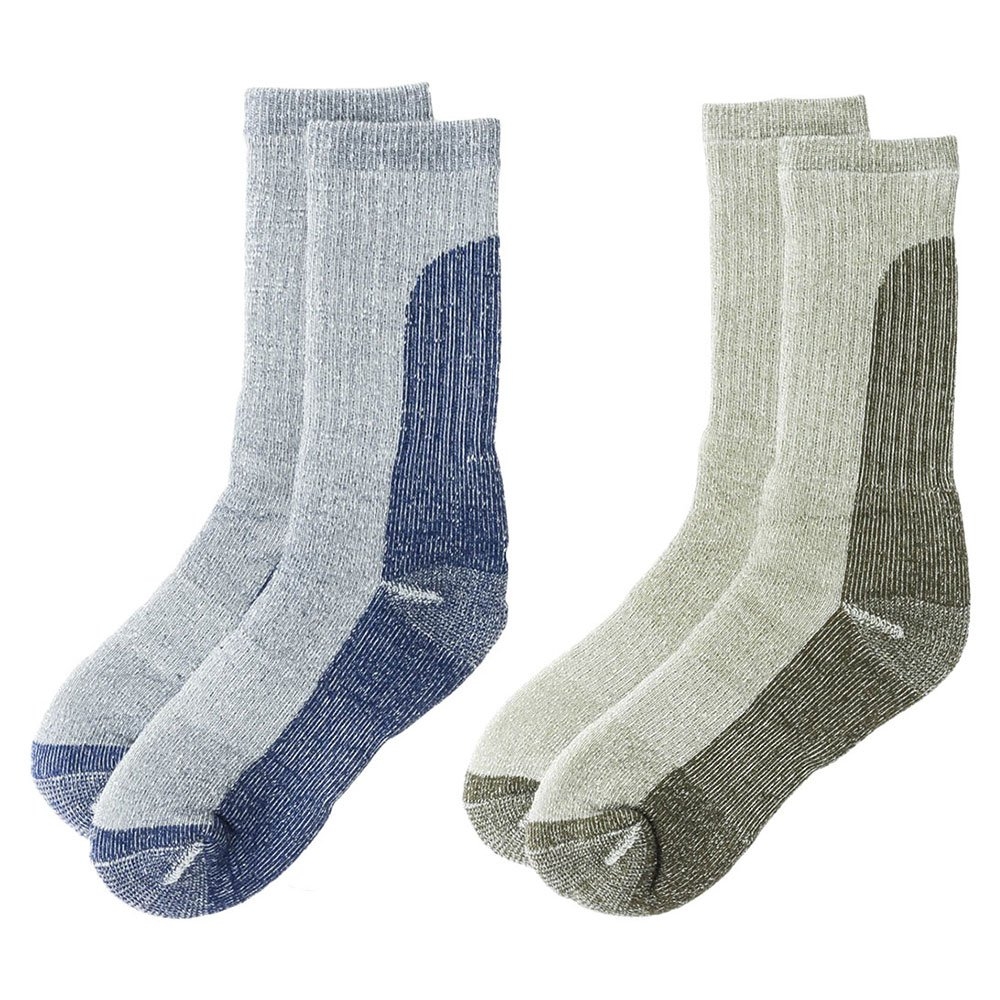 Black Shag Merino Crew Socks