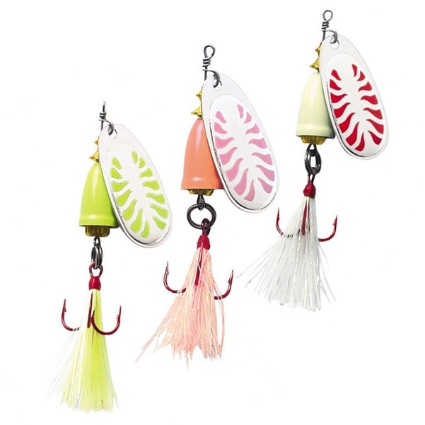 Blue Fox Classic Vibrax Glow Spinner Lure