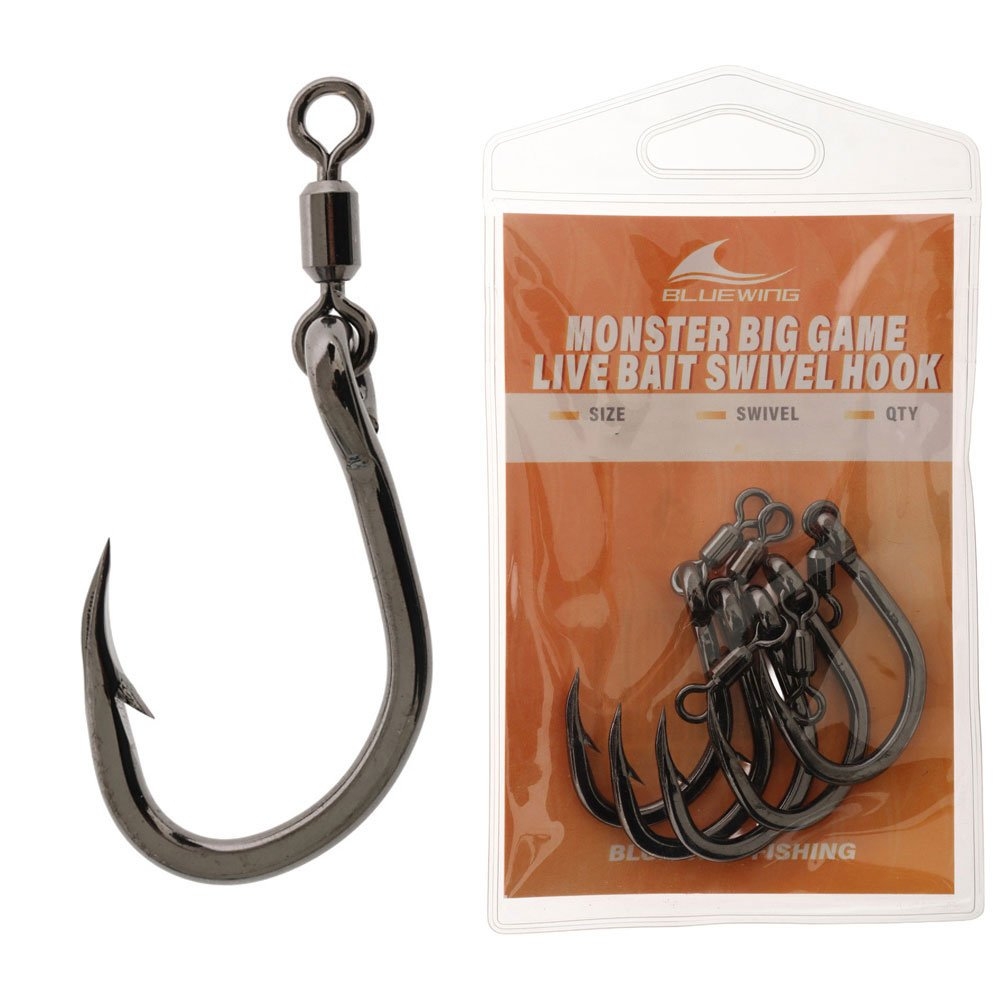 BlueWing Monster Big Game Live Bait Swivel Hook