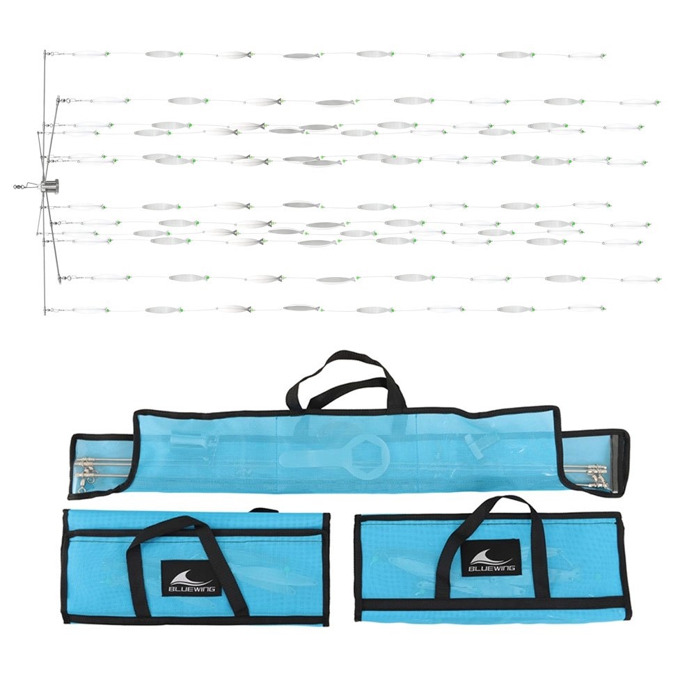 BlueWing Bulletproof Dredge Teaser with Stainless Steel Fish