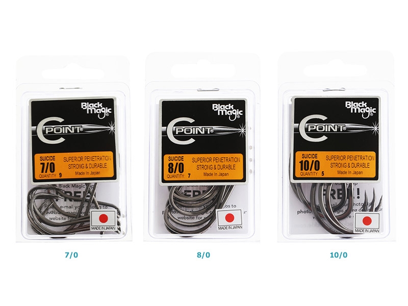 Black Magic C-Point Suicide Hooks Economy Pack