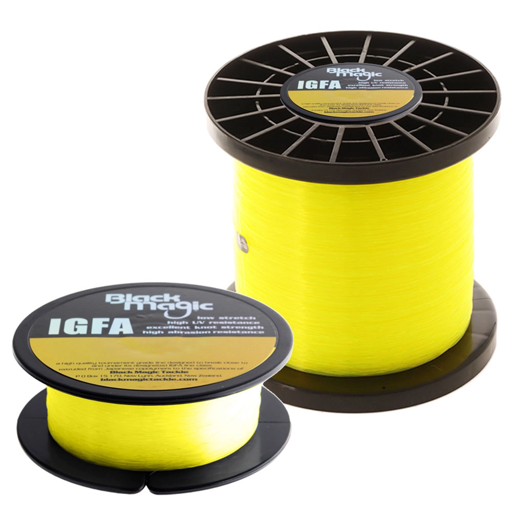 Black Magic IGFA Hi Viz Yellow Line Black Magic IGFA Hi Viz Yellow Line
