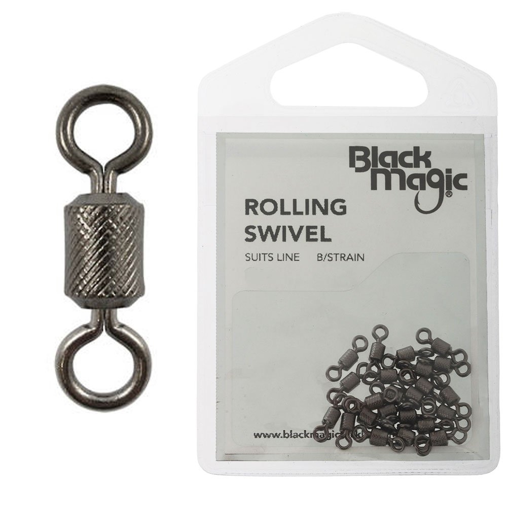 Black Magic Rolling Swivels