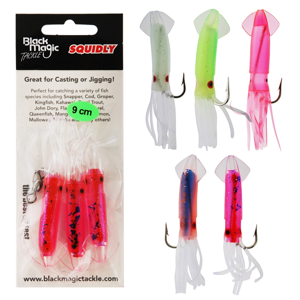 Black Magic Squidly Rig 9cm