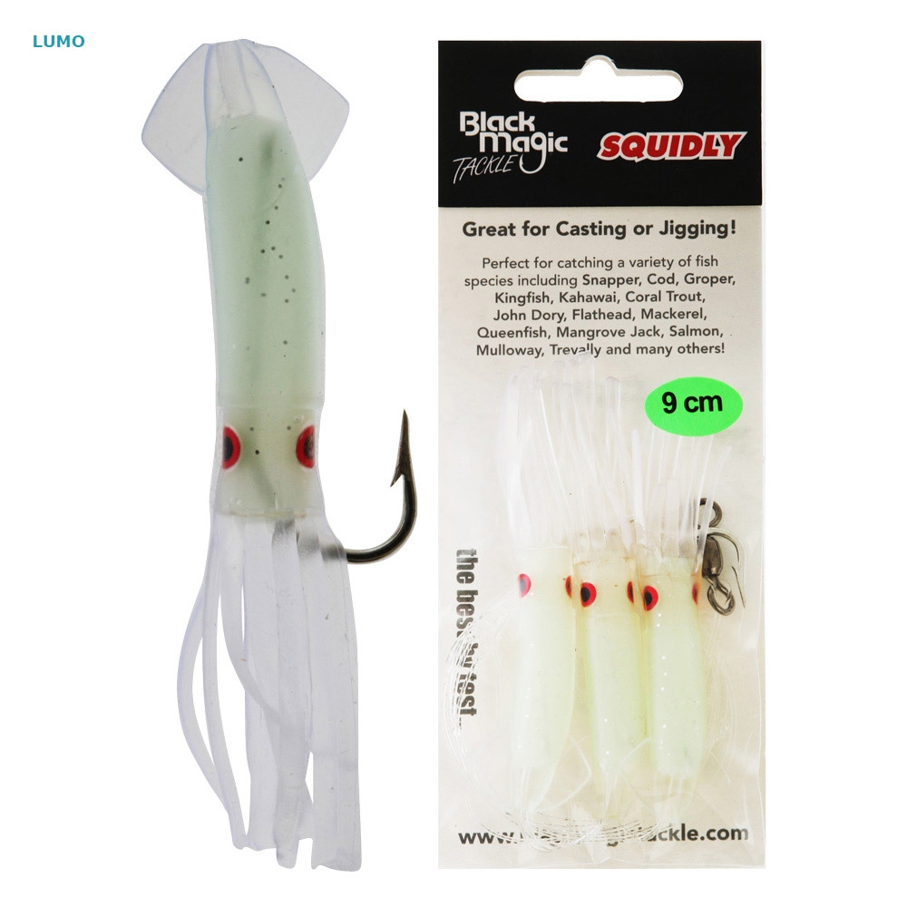 Black Magic Squidly Rig 9cm