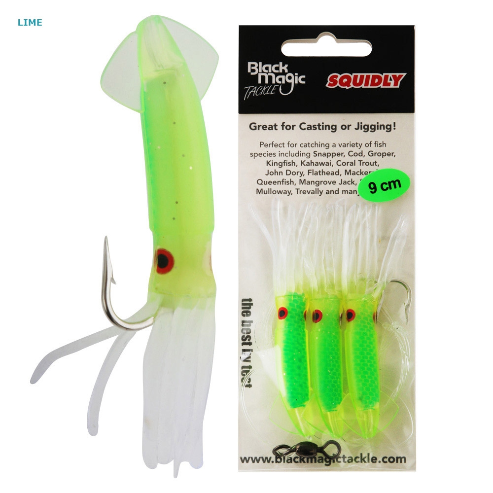Black Magic Squidly Rig 9cm