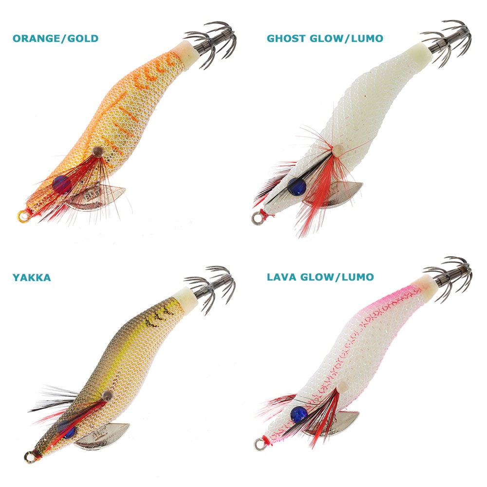 Black Magic Squid Snatcher Squid Jig Lumo Size 2