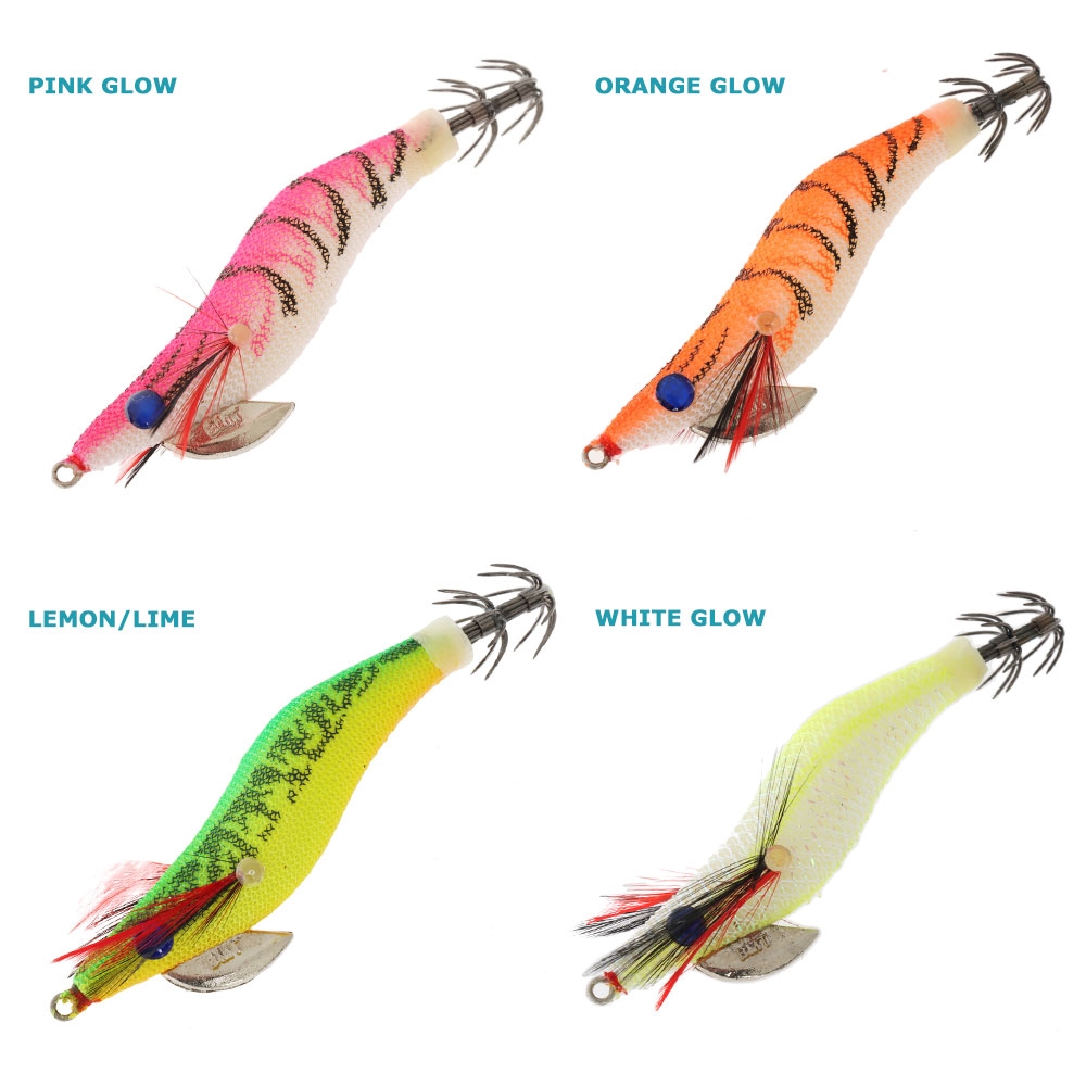 Black Magic Squid Snatcher Squid Jig Lumo Size 2