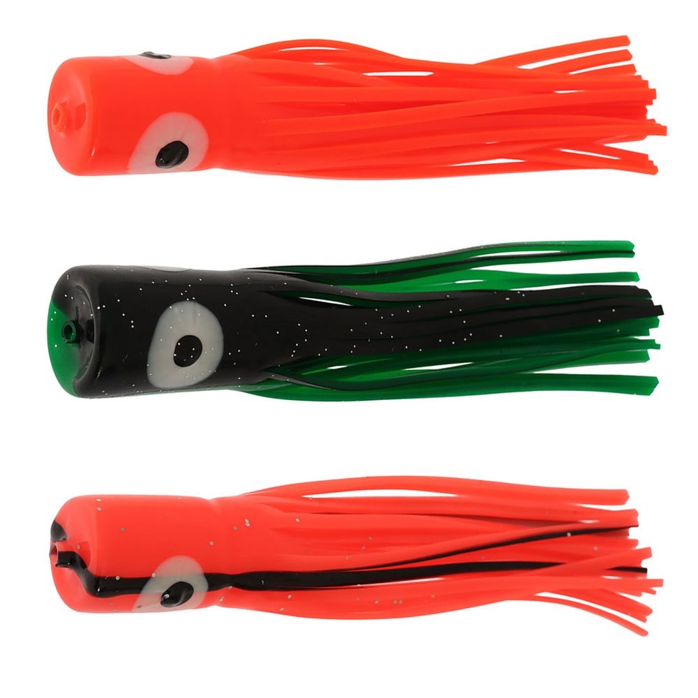 Bonze Chugger Head Skirted Game Lure Large Qty 5