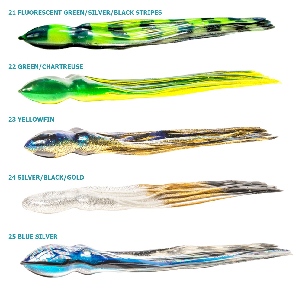 Bonze BS9 Game Lure Replacement Skirt 340mm - Colours 21-30