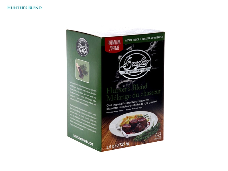 Bradley Smoker Premium Flavoured Bisquettes 48 Pack