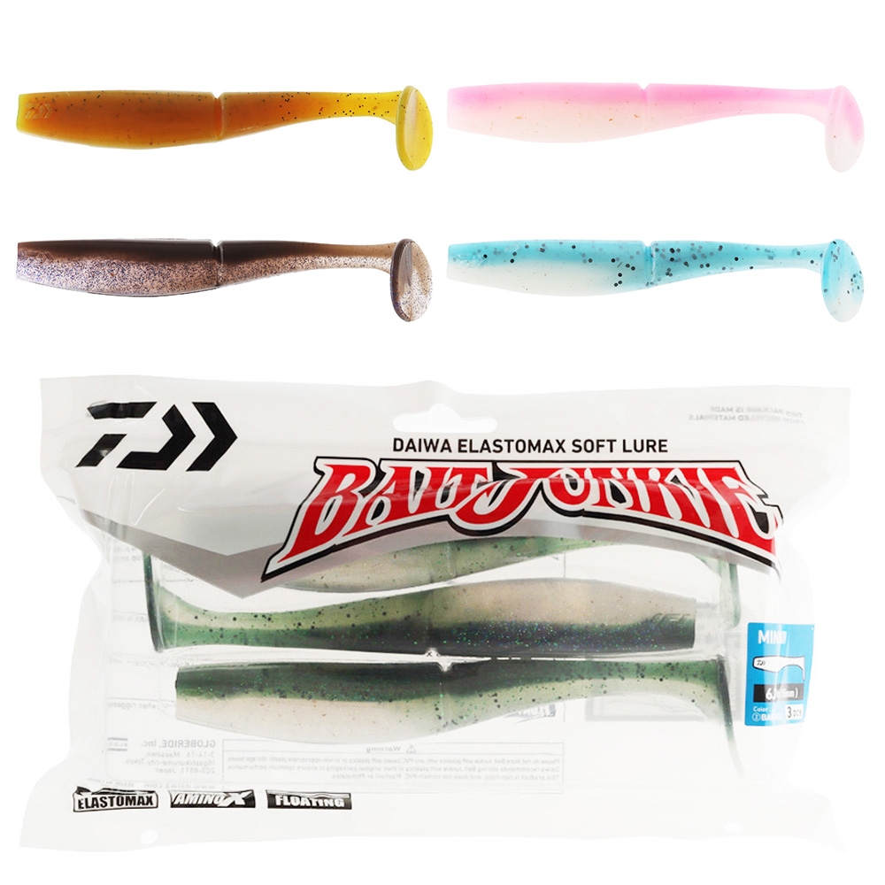 Daiwa BaitJunkie Minnow Soft Bait 15.5cm Qty 3