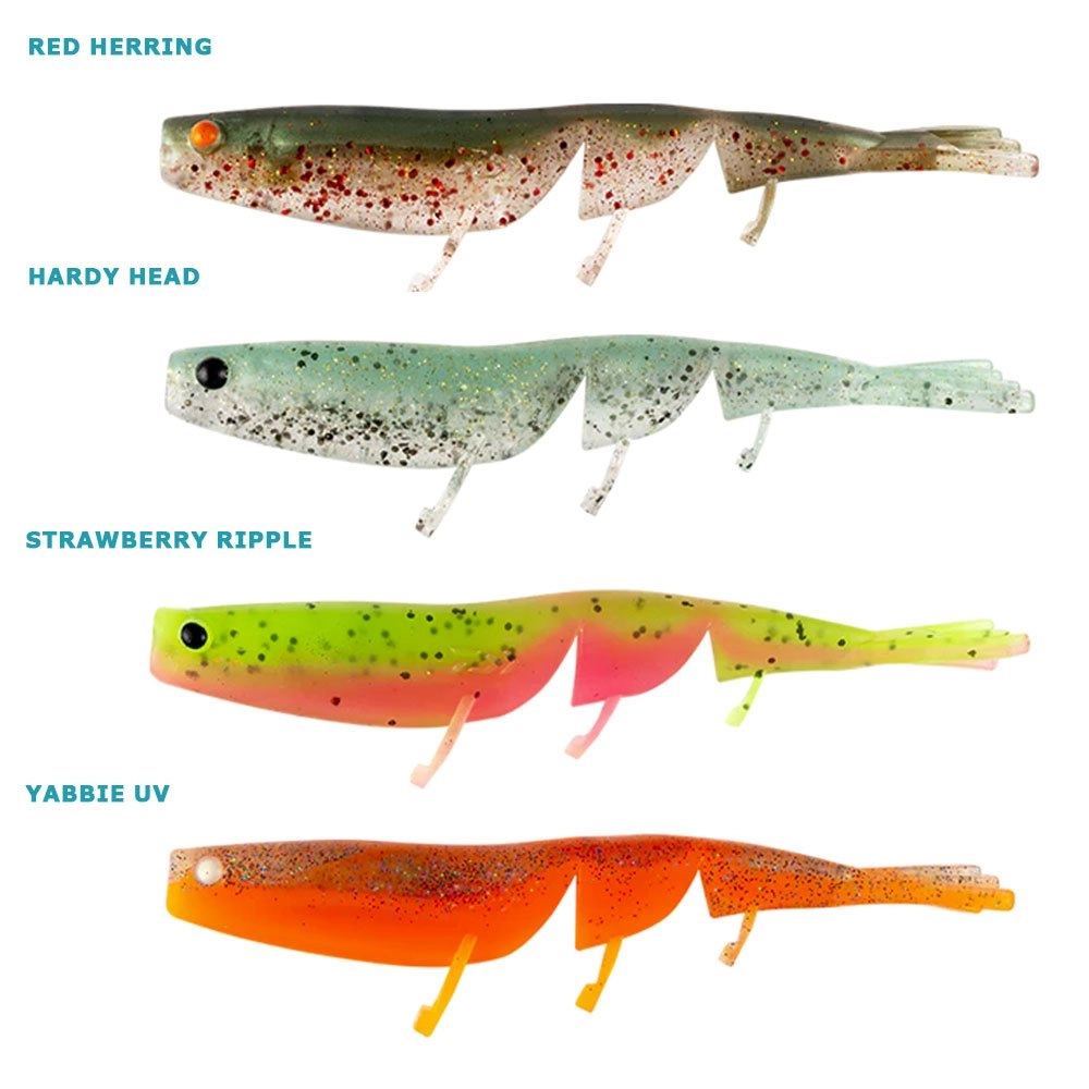 Daiwa BaitJunkie Prawn Soft Bait 5in/127mm Qty 6 Daiwa BaitJunkie Prawn Soft Bait 5in/127mm Qty 6