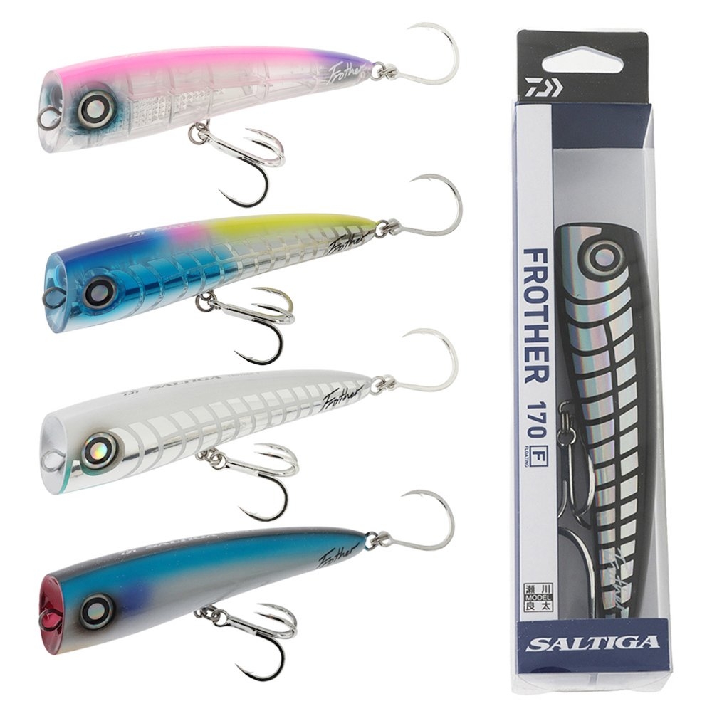 Daiwa Saltiga Frother Floating Popper Lure 170F