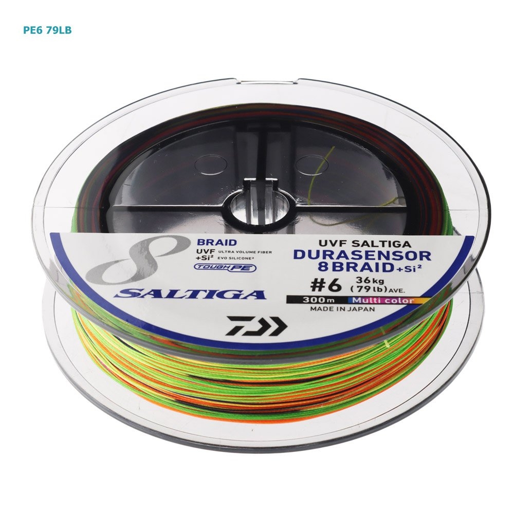 Daiwa UVF Saltiga Durasensor X8 +Si2 Braid Multicolour 300m