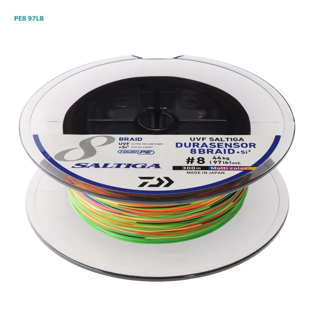 Daiwa UVF Saltiga Durasensor X8 +Si2 Braid Multicolour 300m
