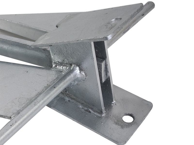 Galvanised Danforth Anchor