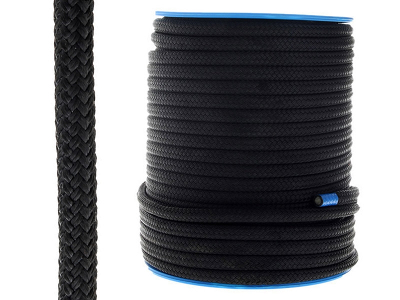 Donaghys Dockline Nylon Mooring Line 16mm x 1m Black