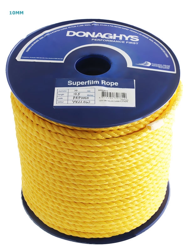Donaghys 3-Strand Floating Polypropylene Rope Pack 125m