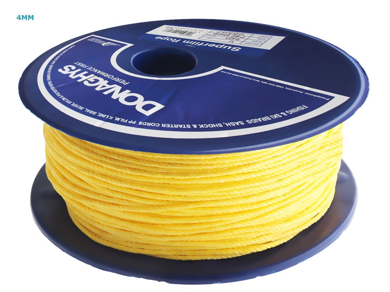 Donaghys 3-Strand Floating Polypropylene Rope Pack 250m