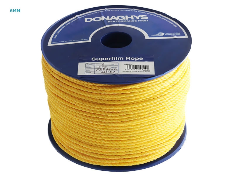 Donaghys 3-Strand Floating Polypropylene Rope Pack 250m