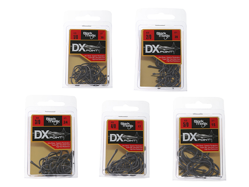 Black Magic DX PTFE Coated Octopus Hooks Economy Pack