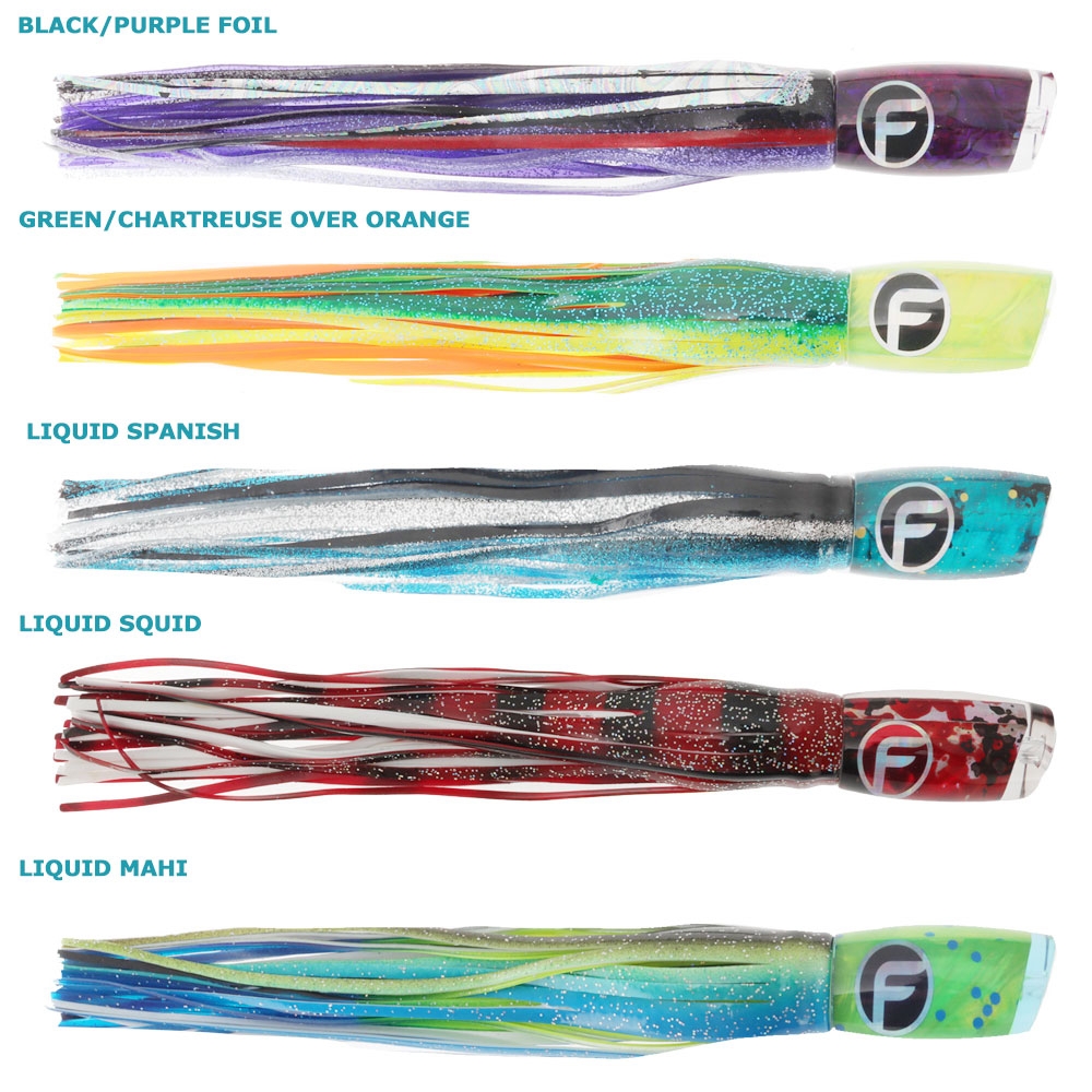 Fathom Offshore Calico Jack Slant Trolling Game Lure 35cm