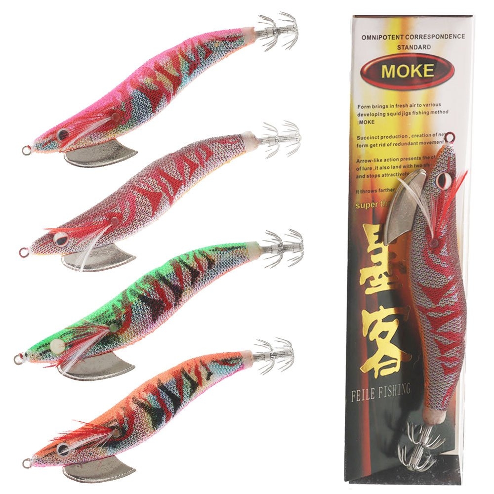 Feile Super Glow Squid Jig Size 3.0 15g
