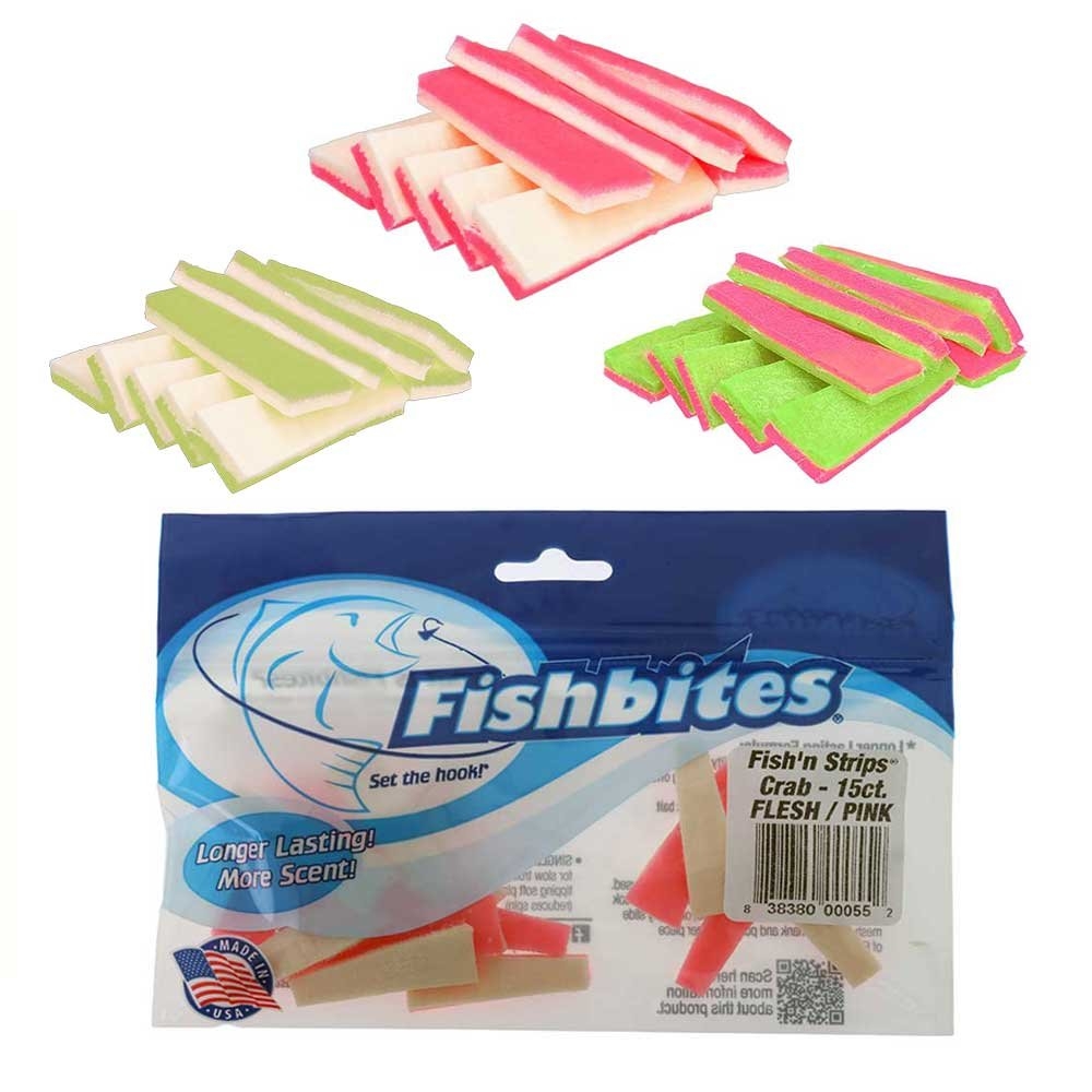 Fishbites Fish'n Strips Saltwater Bait Crab