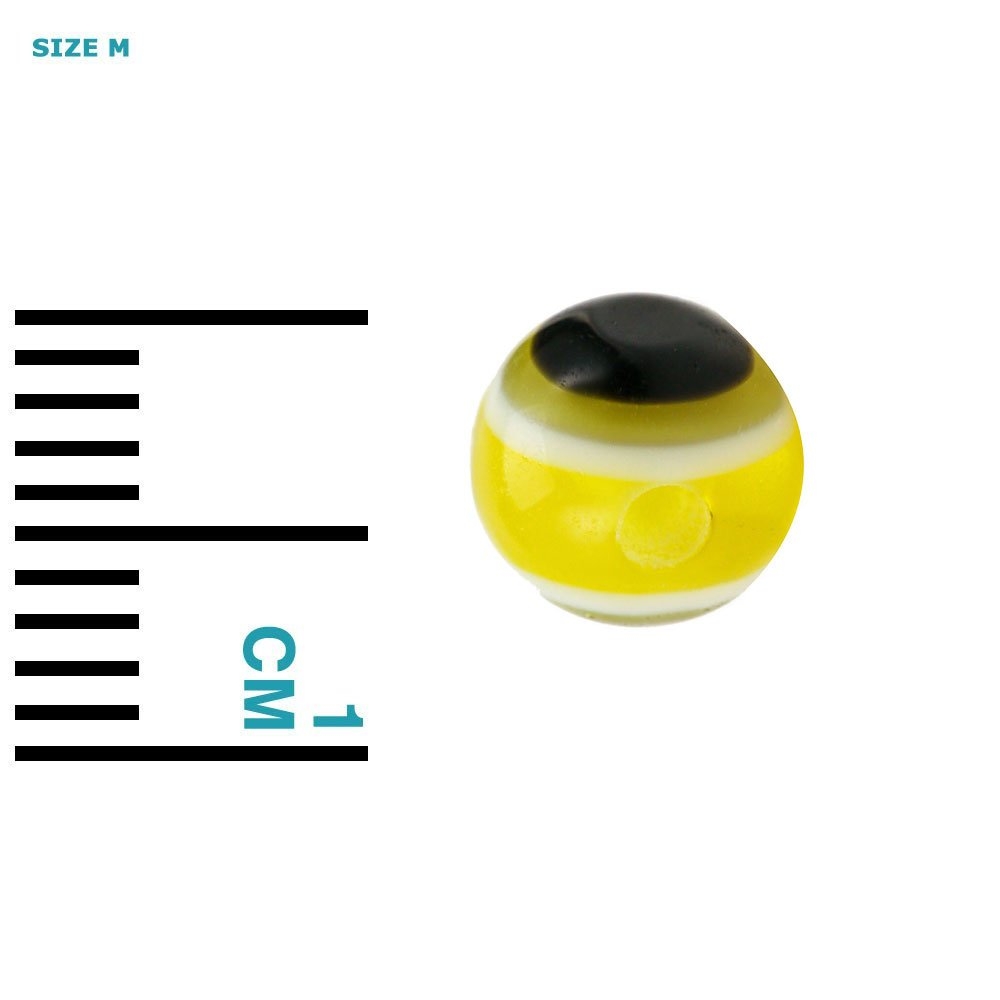 Surfcasting Floating Beads Multi Colour M Qty 15