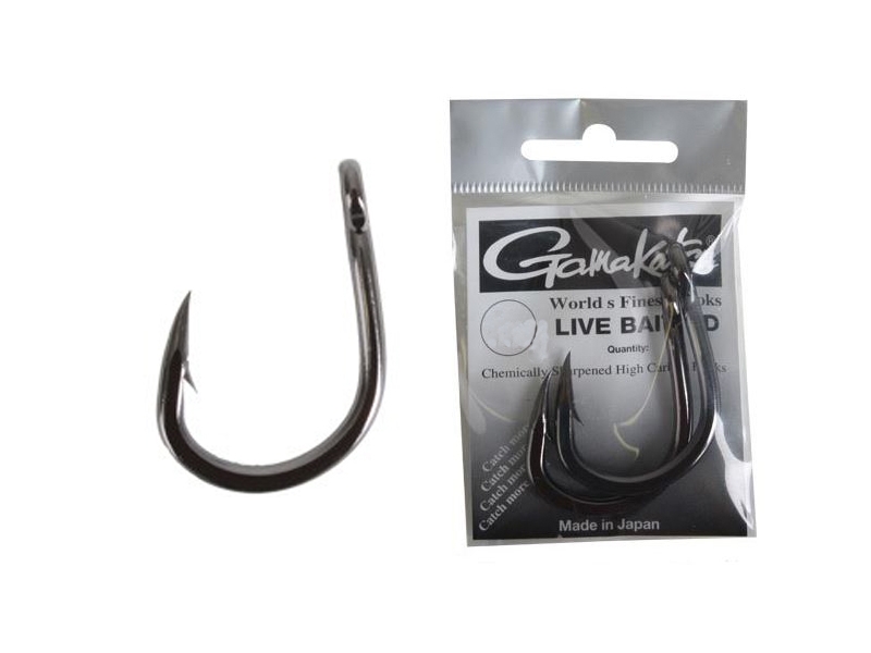 Gamakatsu Heavy Duty Live Bait Hooks 5/0 Qty 6