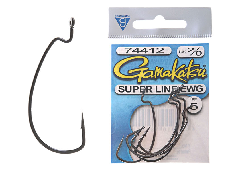 Gamakatsu Superline EWG Worm Hooks