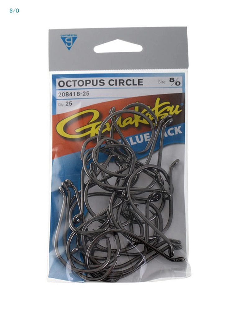 Gamakatsu Octopus Circle Hooks Value Pack Qty 25 Gamakatsu Octopus Circle Hooks Value Pack Qty 25
