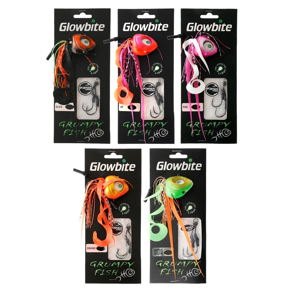 Glowbite Grumpy Fish Slider Lure 80g