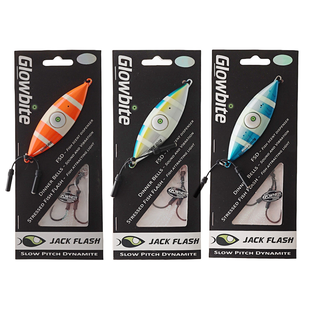 Glowbite Jack Flash Slow Pitch Jig 100g