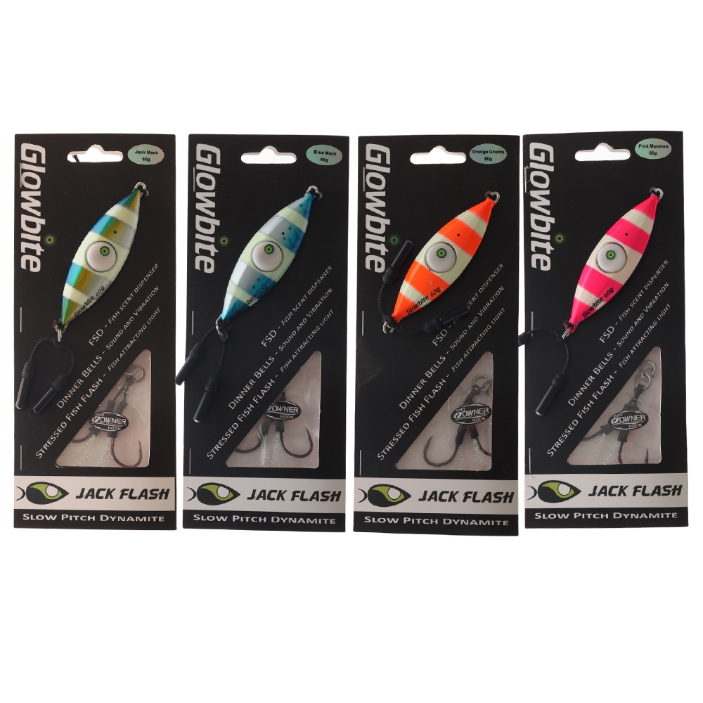 Glowbite Jack Flash Slow Pitch Jig 60g