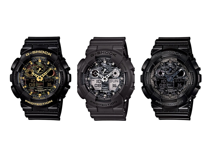 G-Shock GA100CF Camouflage Series Watch