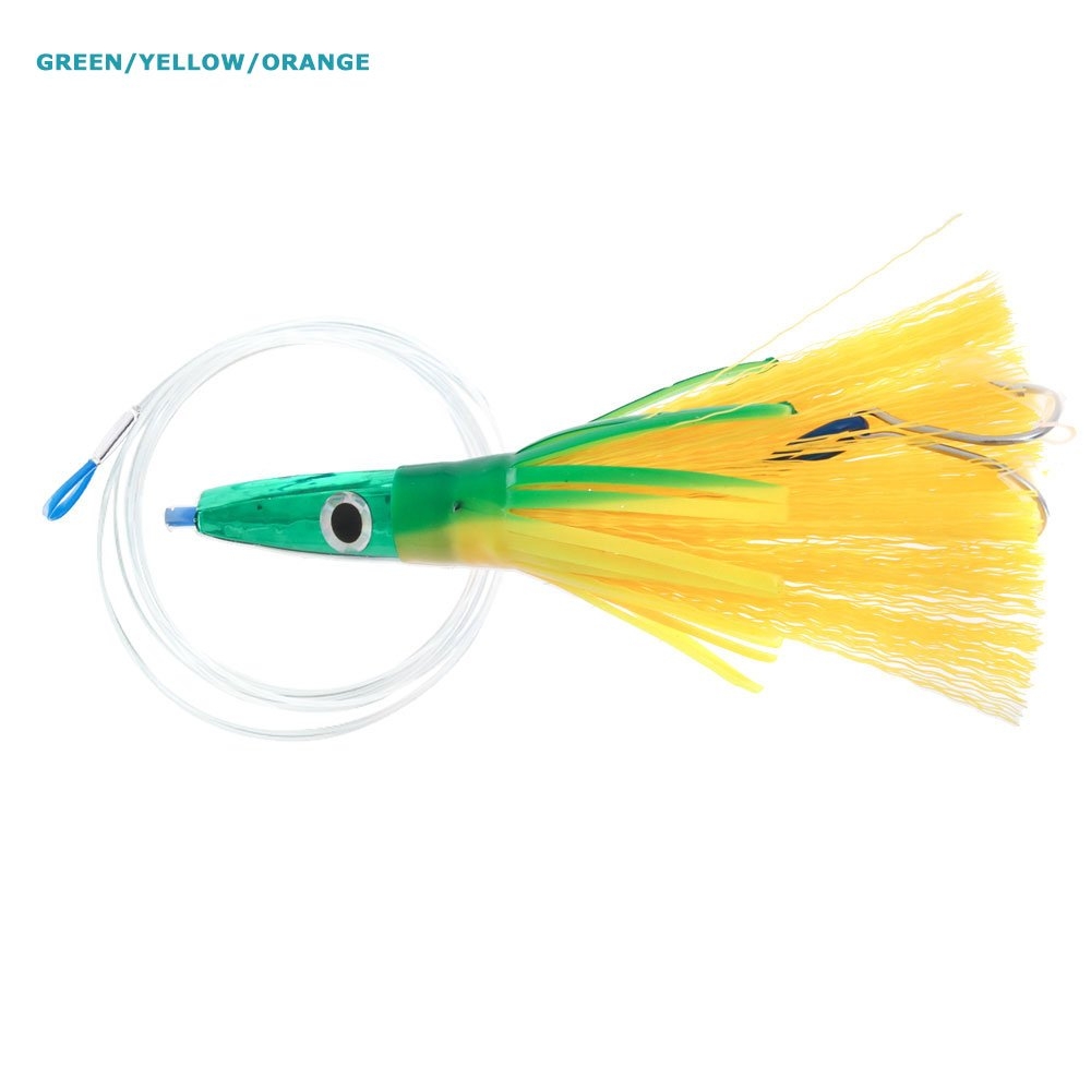 H2O Pro Ahi Grass Skirt Tuna Lure Rigged 16cm